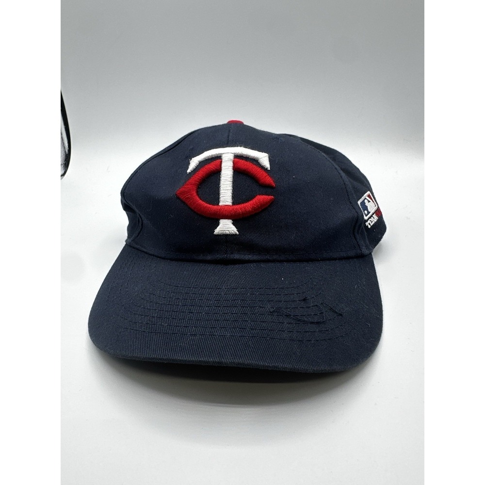 Minnesota Twins Youth Hat Navy Red Team MLB Baseball‎ Cap